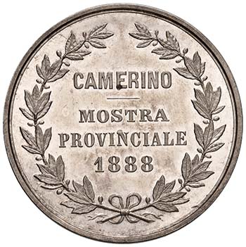 CAMERINO Medaglia 1888 Mostra ... 