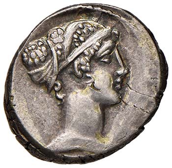 T. Carisius - Denario (46 a.C.) ... 