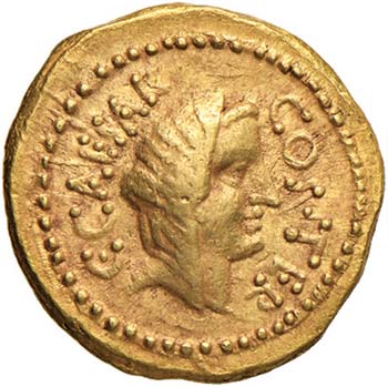 Giulio Cesare - Aureo (inizi del ... 