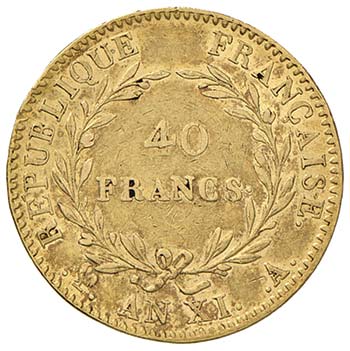FRANCIA Napoleone (1804-1814) 40 ... 