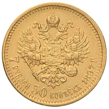 RUSSIA Nicola II (1894-1917) 7,50 ... 