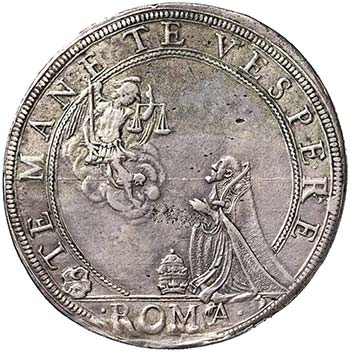 Urbano VIII (1623-1644) Piastra ... 