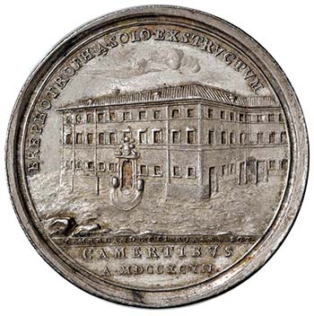Pio VI (1774-1799) Medaglia 1797 ... 