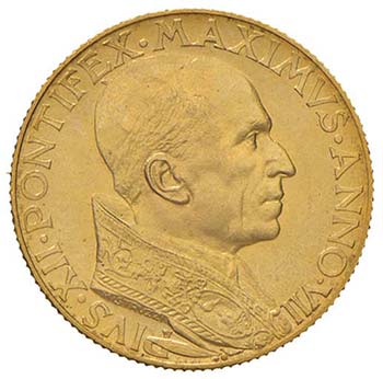Pio XII (1939-1958) 100 Lire 1945 ... 