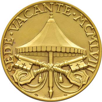 Sede Vacante (1958) Medaglia 1958 ... 
