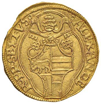 Alessandro VI (1492-1503) Fiorino ... 