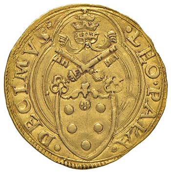 Leone X (1513-1521) Ducato papale ... 