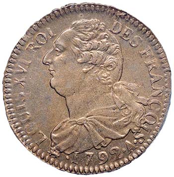 FRANCIA Luigi XVI (1774-1793) 2 ... 