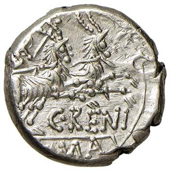 Renia – C. Renius - Denario (138 ... 