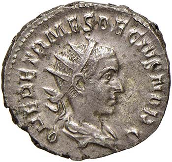 Erennio Etrusco (251) Antoniniano ... 