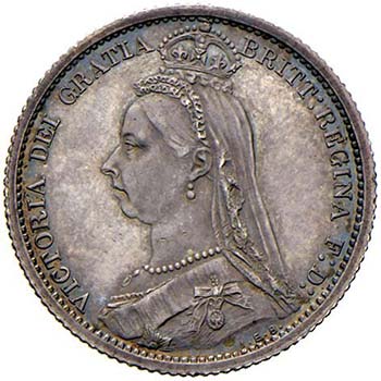 INGHILTERRA Vittoria (1837-1901) 6 ... 