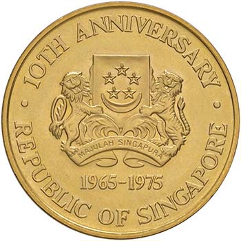 SINGAPORE 100 Dollari 1975 – Fr. ... 
