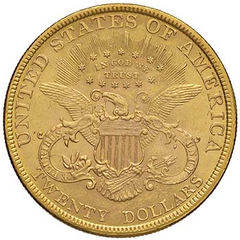 USA 20 Dollari 1899 – Fr. 174 AU ... 