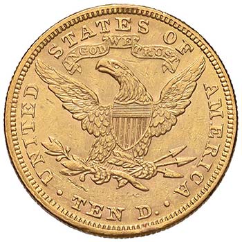 USA 10 Dollari 1898 – Fr. 158 AU ... 