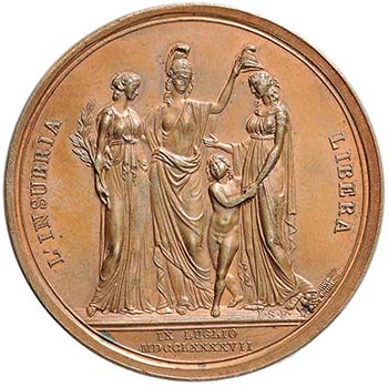 Medaglia 1797 L’Insubria libera ... 