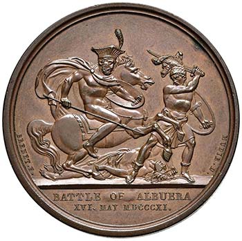 Medaglia 1811 Battaglia di Albuera ... 
