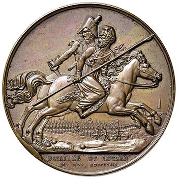 Medaglia 1813 Battaglia di Lutzen ... 