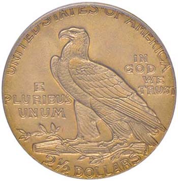 USA 2,50 Dollari 1909 – AU In ... 