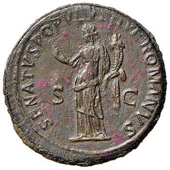 Traiano (96-117) Dupondio - Testa ... 
