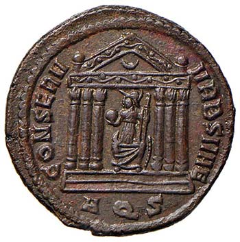Massenzio (306-312) Follis ... 