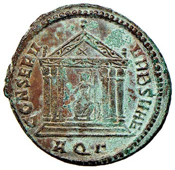 Massenzio (306-312) Follis ... 