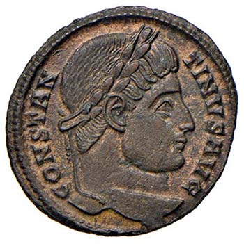 Costantino (306-337) Follis ... 
