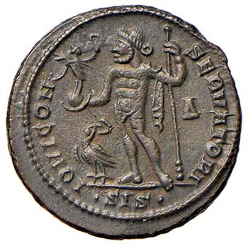 Licinio (308-324) Siscia - Testa ... 