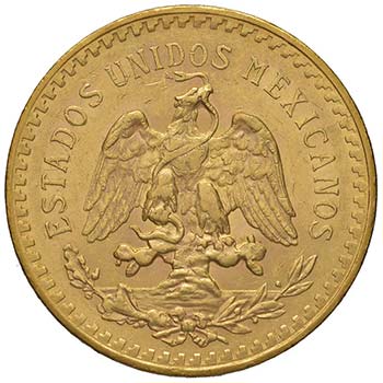 MESSICO 50 Pesos 1922 -  AU (g ... 