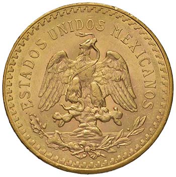 MESSICO 50 Pesos 1925 -  AU (g ... 