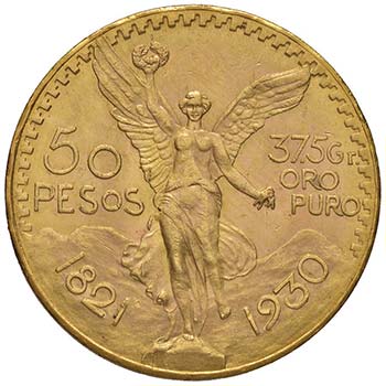 MESSICO 50 Pesos 1930 -  AU (g ... 