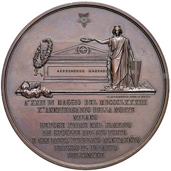 Medaglia 1883 Inaugurazione del ... 