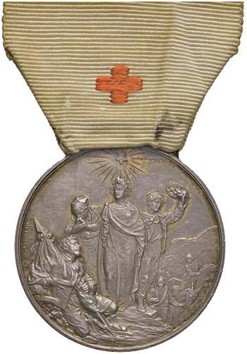 Medaglia Croce Rossa Italiana 1908 ... 