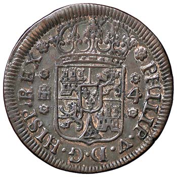 SPAGNA Felipe V (1700-1746) 4 ... 