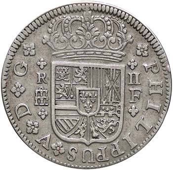SPAGNA Felipe V (1700-1746) 2 ... 