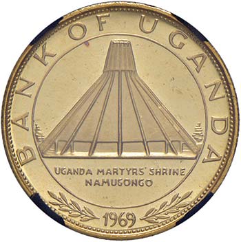 UGANDA 50 Shillings 1969 - Fr. 4; ... 