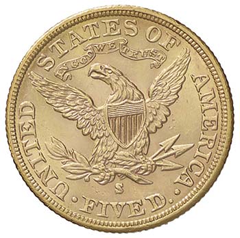 USA 5 Dollari 1903 S - Fr. 145 AU ... 