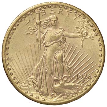 USA 20 Dollari 1928 - KM 131 AU (g ... 