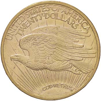 USA 20 Dollari 1923 - KM 131 AU (g ... 