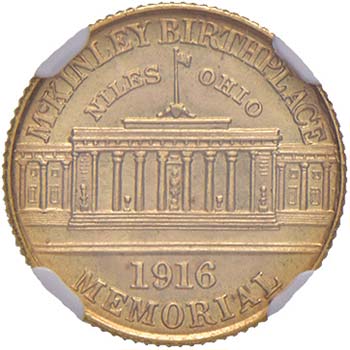 USA McKinley Memorial Gold Dollar ... 