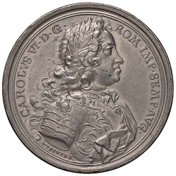 Anno 1734 - Carlo VI - Battaglia ... 