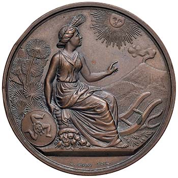 Anno 1870 - Medaglia premio - ... 