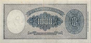Banca d’Italia - 1.000 Lire ... 