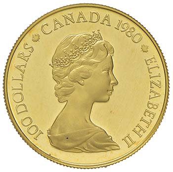CANADA Elizabeth II (1952-) 100 ... 