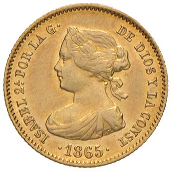 SPAGNA Isabel II (1833-1868) 4 ... 
