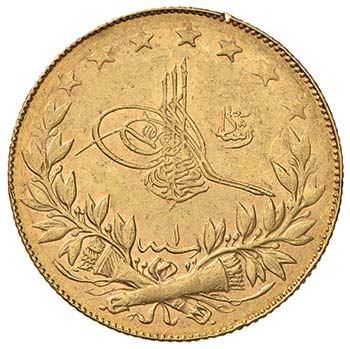 TURCHIA Mohammed V (1909-1918) 100 ... 