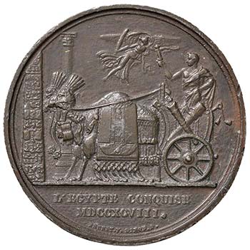 FRANCIA Medaglia 1798 Conquista ... 