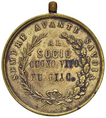 Medaglia 1890 - Unione operaia ... 