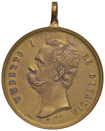 Medaglia 1900 - Umberto I a Napoli ... 