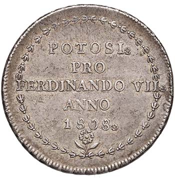 BOLIVIA Medaglia 1808 Fedeltà a ... 