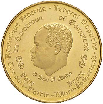 CAMERUN 3.000 Francs 1970 10th ... 